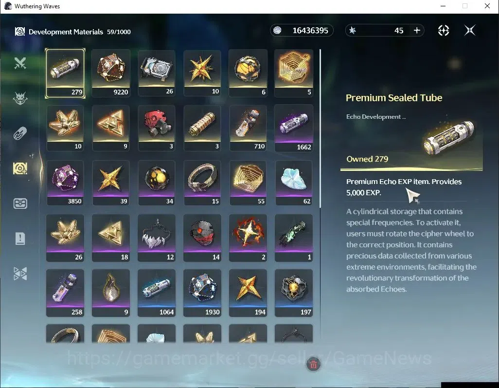 Wuthering Waves Accounts NA|UL 48|1 Limited| [Hiyuki R5]+Sign |Data Bank Lv image 7