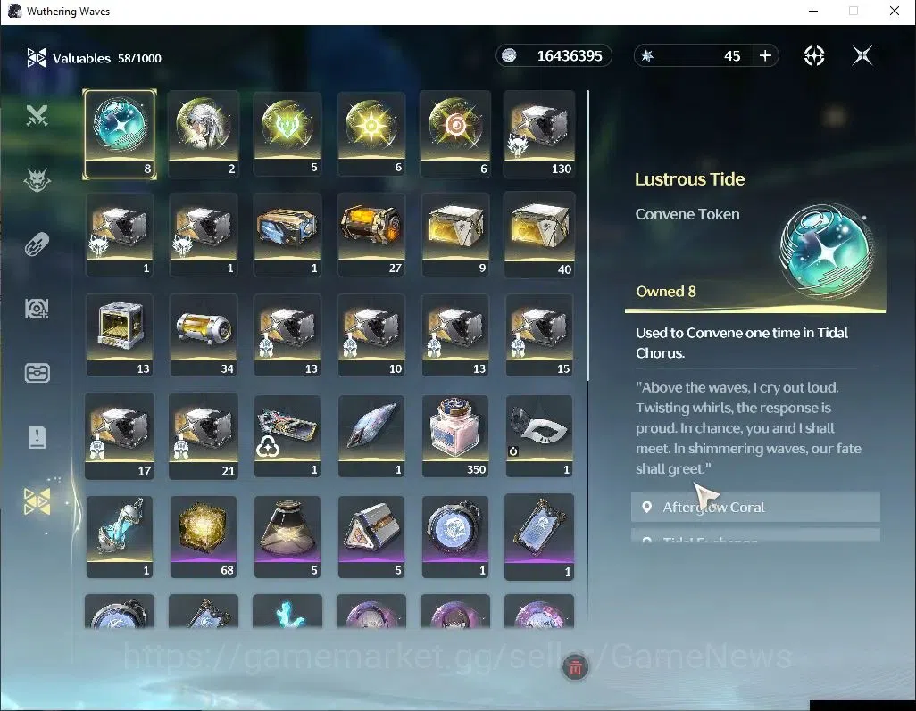 Wuthering Waves Accounts NA|UL 48|1 Limited| [Hiyuki R5]+Sign |Data Bank Lv image 9