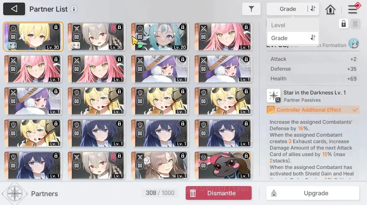 Chaos Zero Nightmare Accounts GLOBAL|Lvl 54|7 SSR[HeidemariM4,Yuki,Nine,Haru,Rin image 6