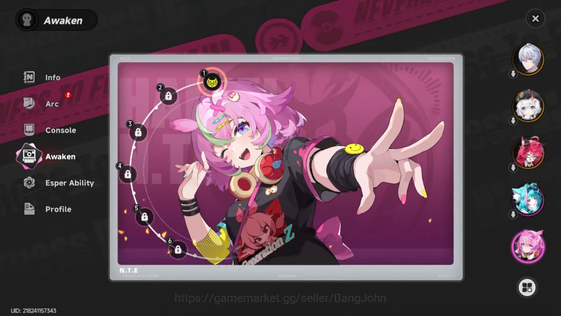 Neverness to Everness Accounts EUROPE | Starter Lv 3 | 2 SSR (Nanally,Sakiri)+ 5  image 13