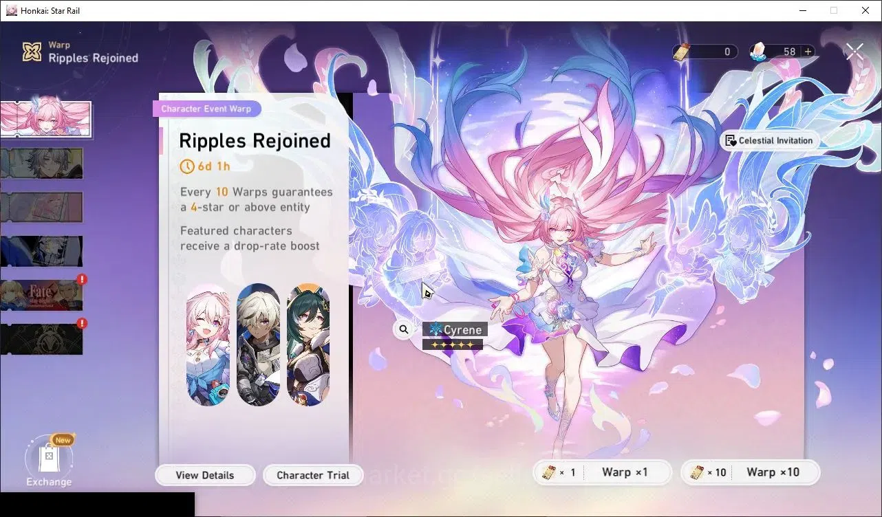 Honkai Star Rail Accounts Others Asia|TL 64|7 Limited|(SW LV999)+Sign Evanescia E2,YaoGuang,Huohuo,DH Terrae,Robin,Acheron 13
