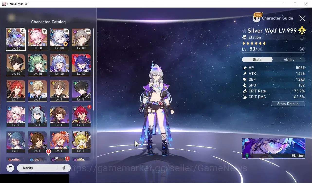 Honkai Star Rail Accounts Others Asia|TL 64|7 Limited|(SW LV999)+Sign Evanescia E2,YaoGuang,Huohuo,DH Terrae,Robin,Acheron 4