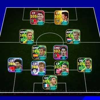 eFootball Accounts Legends & Iconic Players Android | 3230+ Strength  Neymar 108 • Ronaldo 105 • Ronaldinho 105 • Cafu 105