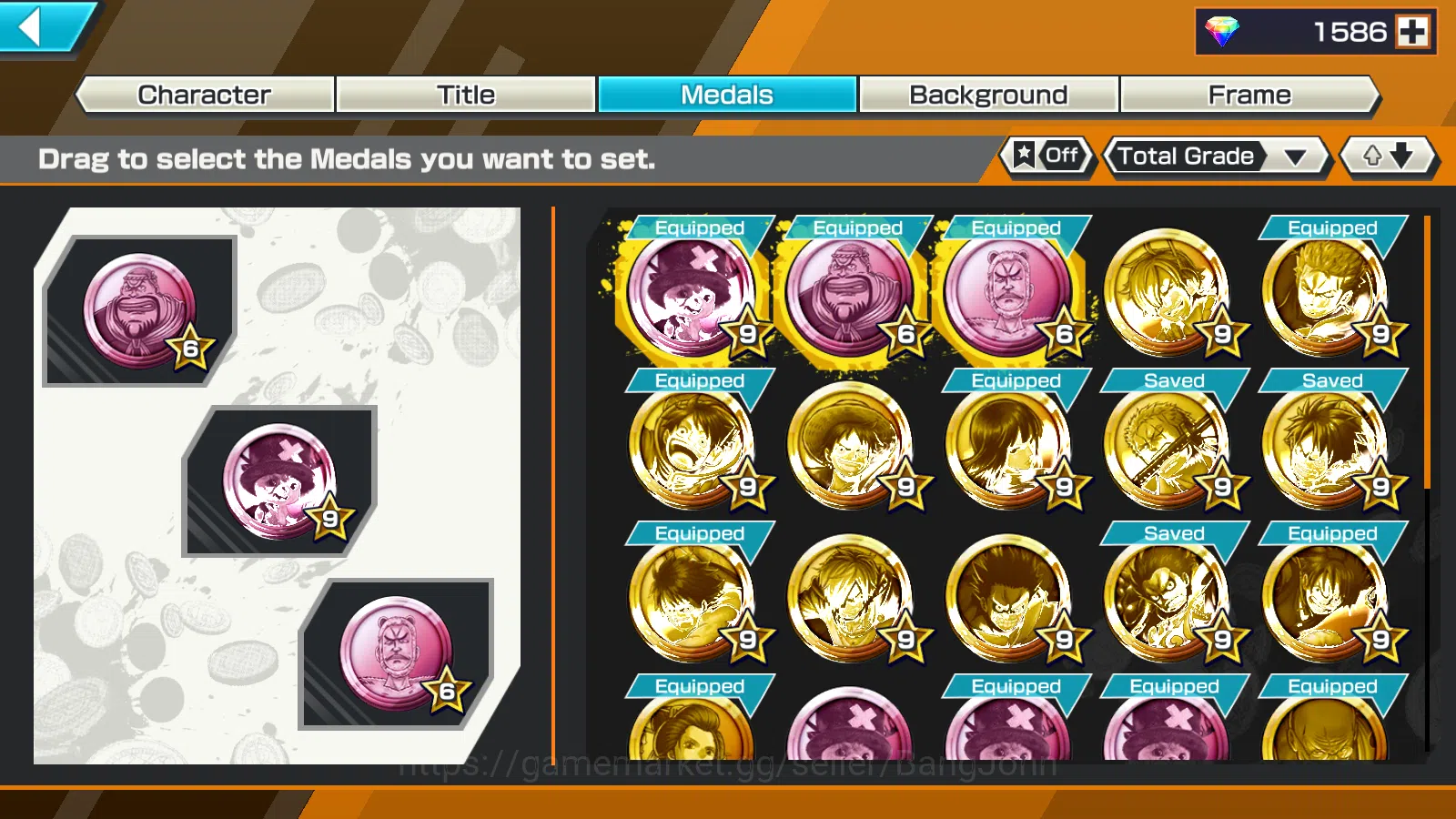 One Piece Bounty Rush Accounts GLOBAL|5 EX | The5elder Nusjuro,DD Shanks ,FR Shan image 2