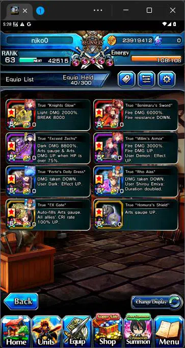 Grand Summoners Accounts Others GLOBAL|8 Ascend|SUmmer Miyu,Shirou Emiya TW,Chloe,Fabricator,Summer Sakura,Celia,etc|check 7