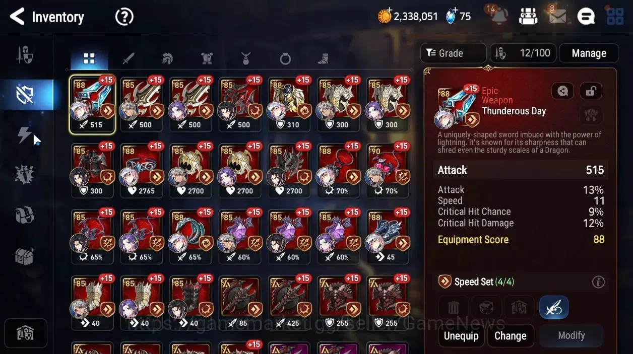 Epic Seven Accounts Global|UnVerif|NewEra|4 ML[LOT Scale,EIlynav,Belia image 16