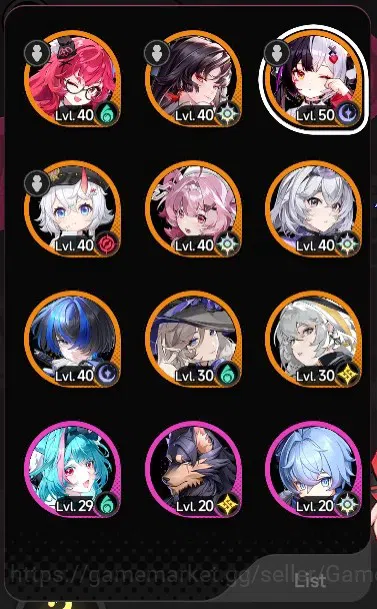Neverness to Everness Accounts GLOBAL SEA|HL 30|8 SSR Lacrimosa,Hotori,Nanally,Ha image 2