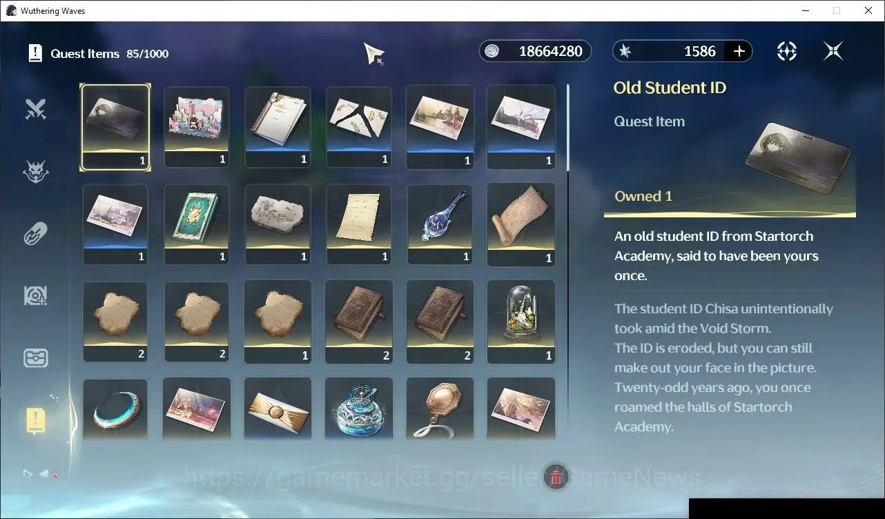 Wuthering Waves Accounts Others SEA|UL 49|3 Limited|(Lucy RC6,Rebecca,Lucilla)+Sign +2(Standard)|DB Lvl 30|MC Female|Log 10