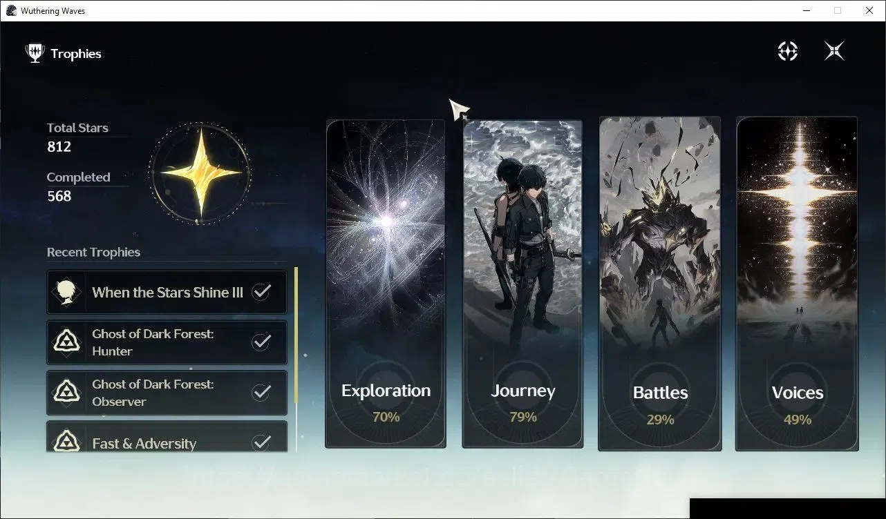 Wuthering Waves Accounts Others SEA|UL 49|3 Limited|(Lucy RC6,Rebecca,Lucilla)+Sign +2(Standard)|DB Lvl 30|MC Female|Log 12