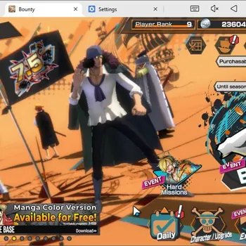 One Piece Bounty Rush Accounts High-End Android |4 EX|1 Max|PR 9|BP Kuzan MAX,TFE Shanks,TFE St. Marcus Mars,FZ Zephyr|RD