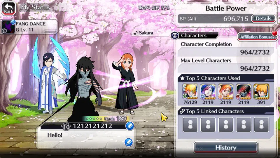 Bleach: Brave Souls Accounts [Global]52K Orbs|TYBW26(Giselle,Candice,Liltotto), image 15