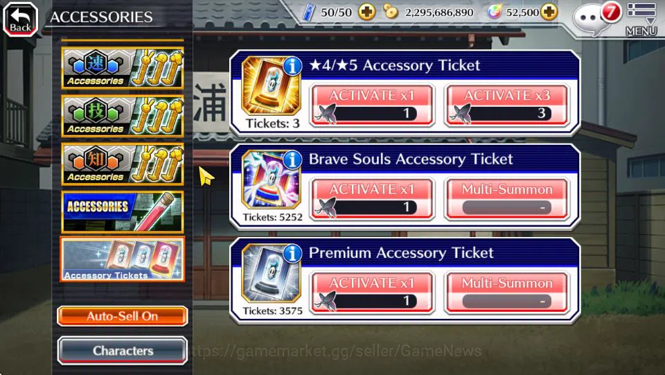 Bleach: Brave Souls Accounts [Global]52K Orbs|TYBW26(Giselle,Candice,Liltotto), image 3