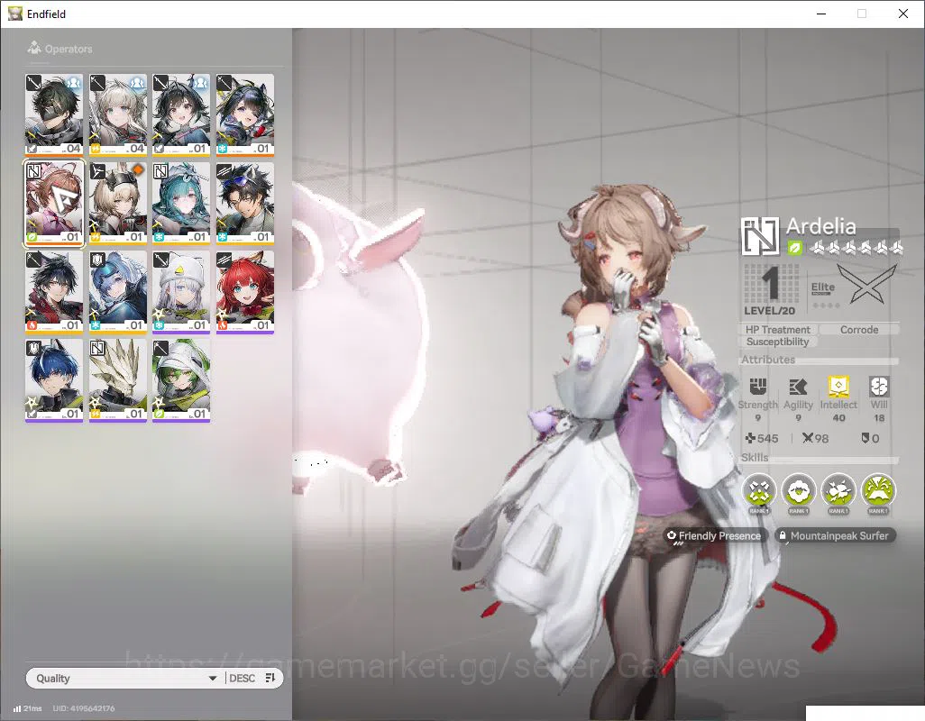 Arknights: Endfield Accounts ASIA|Fresh Starter(Lv2)|SSR 2(1Limit) [TangTang],A image 2
