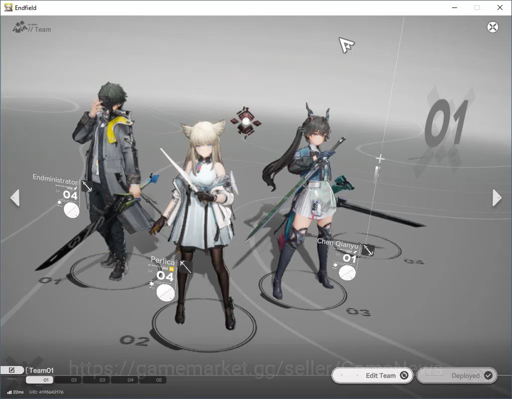 Arknights: Endfield Accounts ASIA|Fresh Starter(Lv2)|SSR 2(1Limit) [TangTang],A image 7