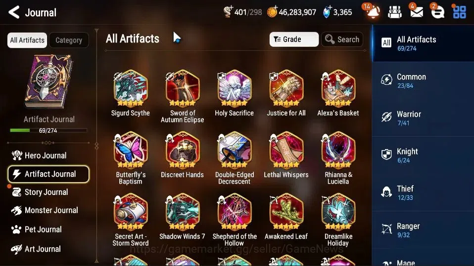Epic Seven Accounts GLOBAL UnVerif|New Era|12 ML(Salome,Harsetti,AB Vi image 9