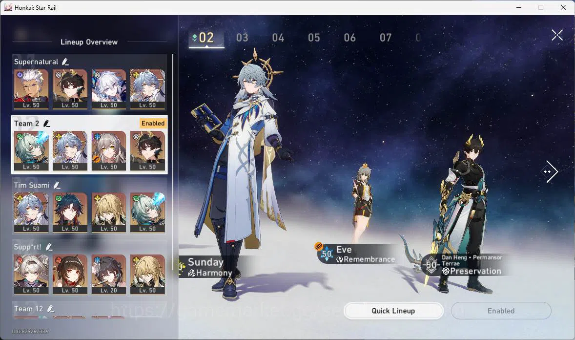 Honkai Star Rail Accounts Others ASIA|TL 40|12 Limit|Turn&Freeze 13