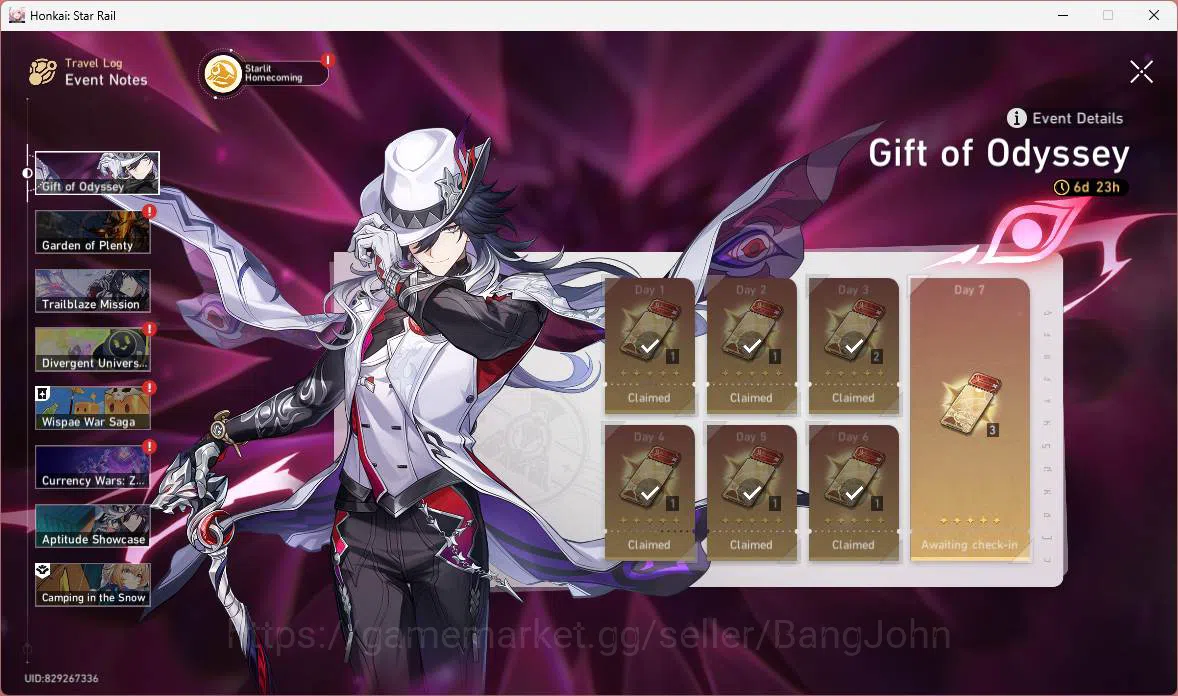 Honkai Star Rail Accounts Others ASIA|TL 40|12 Limit|Turn&Freeze 2