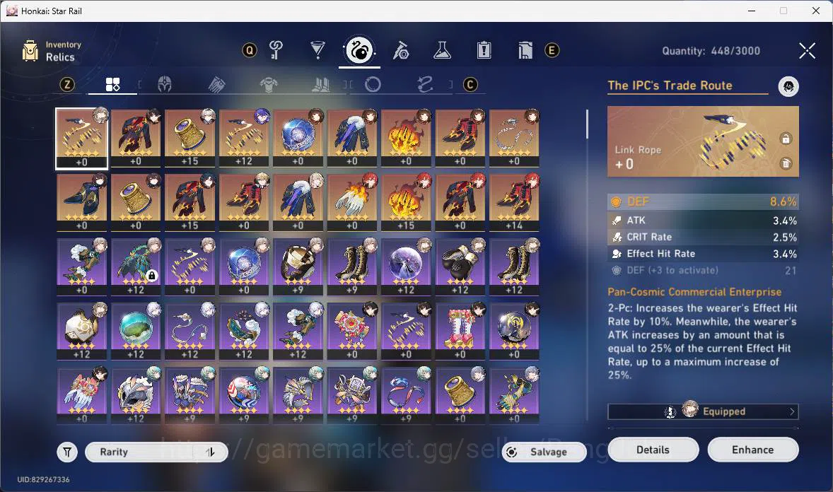 Honkai Star Rail Accounts Others ASIA|TL 40|12 Limit|Turn&Freeze 9