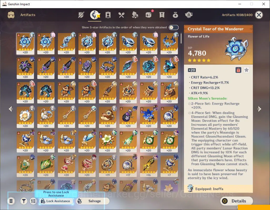 Genshin Impact Accounts ASIA|AR 56|6 Limited+3(*5Weapon)|Xilonen+Sign,Flin image 13