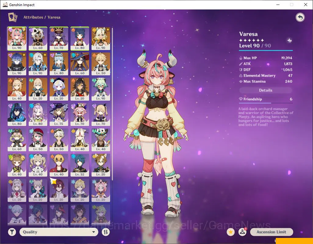Genshin Impact Accounts ASIA|AR 56|6 Limited+3(*5Weapon)|Xilonen+Sign,Flin image 16