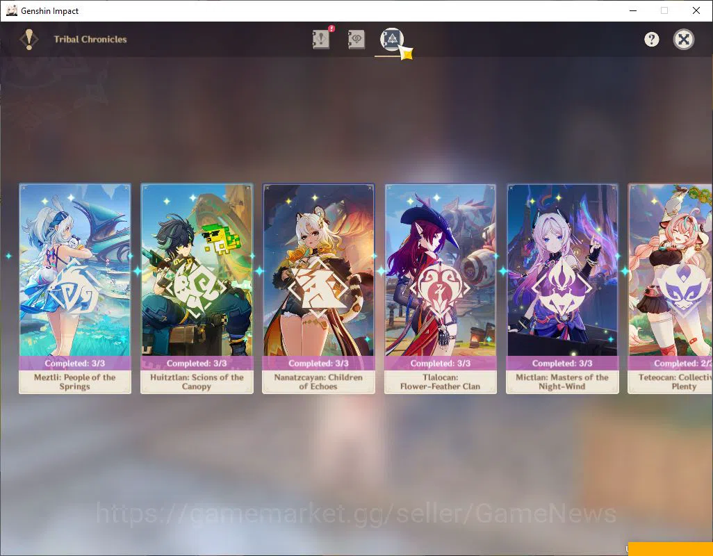 Genshin Impact Accounts ASIA|AR 56|6 Limited+3(*5Weapon)|Xilonen+Sign,Flin image 3