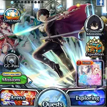 Grand Summoners Accounts End-Game Global|Rank 97|24 Ascend+14 TW|(H Inumuta,UP Roy,E Shirou,S Miyu,Chloe,S Chloe,Islid,Saber