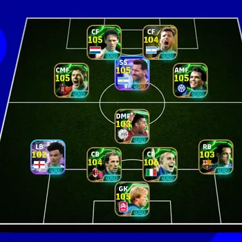 eFootball Accounts Legends & Iconic Players EFOOTBALL GOOD ACCOUNT | NEW CARD MESSI,VAN BASTEN,L MATHAUS,S GERARD,F