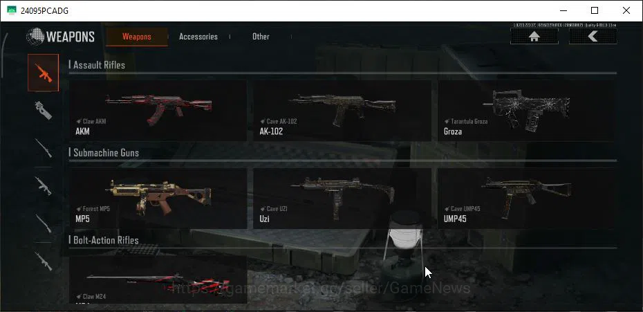 Arena Breakout Accounts Starter [MOBILE] Lv30|SV 24M|CV 18M|Urban Sports|Secret RPK,Forest MP5,Cave Ump,Claw AKM,Etc|CN 4
