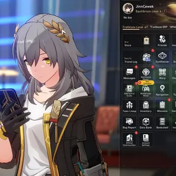 Honkai Star Rail Accounts Others Asia|TL 67|9 Limited|(Castorice,Silver Wolf