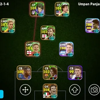 eFootball Accounts Legends & Iconic Players Android|PW 3188|Epic NeymarJr Batistuta Puyol Morientes MokhtarDahari