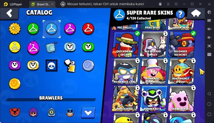 Brawl Stars Accounts Trophy 758| 8 Brawler|1 Max Hc Lv.11(Nita)|1 Legendary(Nita),3 Epic Skins|3313 Bling | ProtectOff 4