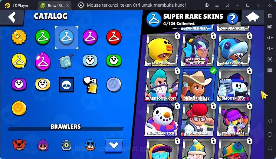 Brawl Stars Accounts Trophy 758| 8 Brawler|1 Max Hc Lv.11(Nita)|1 Legendary(Nita),3 Epic Skins|3313 Bling | ProtectOff 5