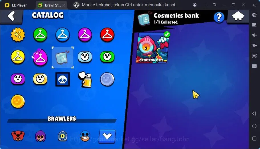 Brawl Stars Accounts Trophy 758| 8 Brawler|1 Max Hc Lv.11(Nita)|1 Legendary(Nita),3 Epic Skins|3313 Bling | ProtectOff 9