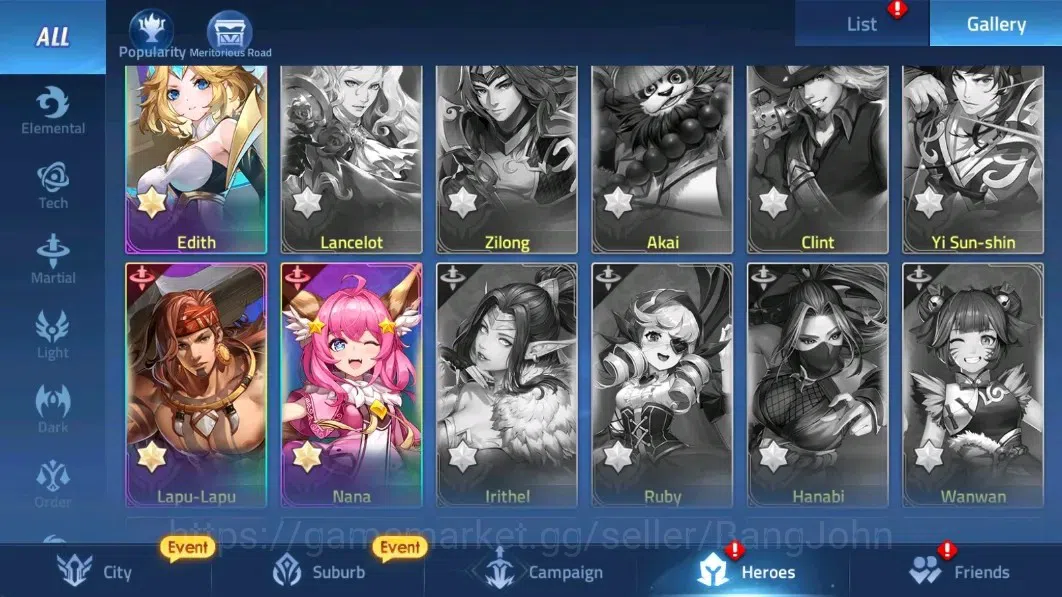 Mobile Legends: Adventure Accounts Global |Lv.32 | 130K Power | Camp 17-20 | VIP 4 |  image 7