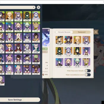 Genshin Impact Starter ASIA|AR 41|2 Limit+1(*5Wep)|Nefer,Navia|Low Explor image 1