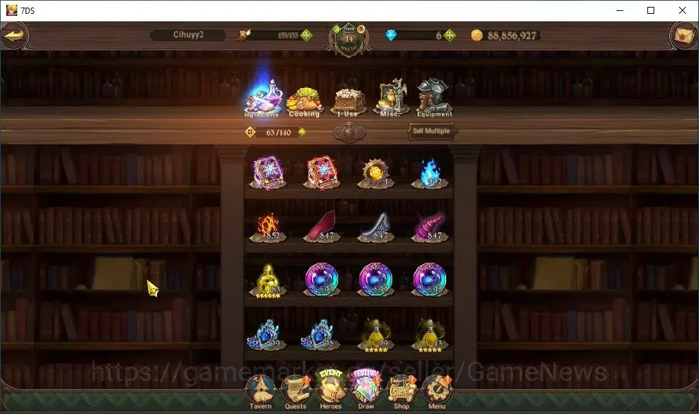 The Seven Deadly Sins: Grand Cross Accounts Global|522K CC|1 LR+5 UR+Collab ReZero|Elizabeth,N image 11