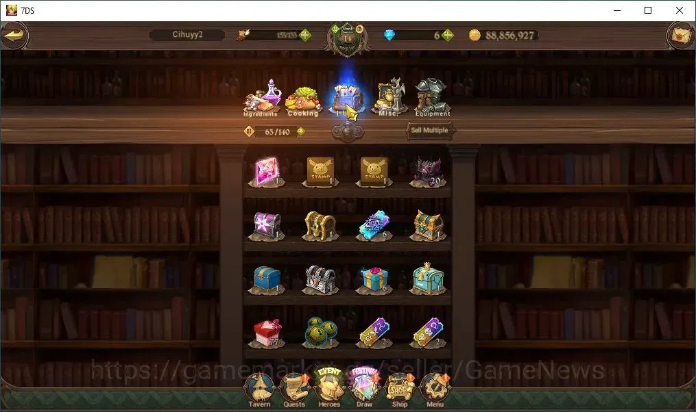 The Seven Deadly Sins: Grand Cross Accounts Global|522K CC|1 LR+5 UR+Collab ReZero|Elizabeth,N image 13