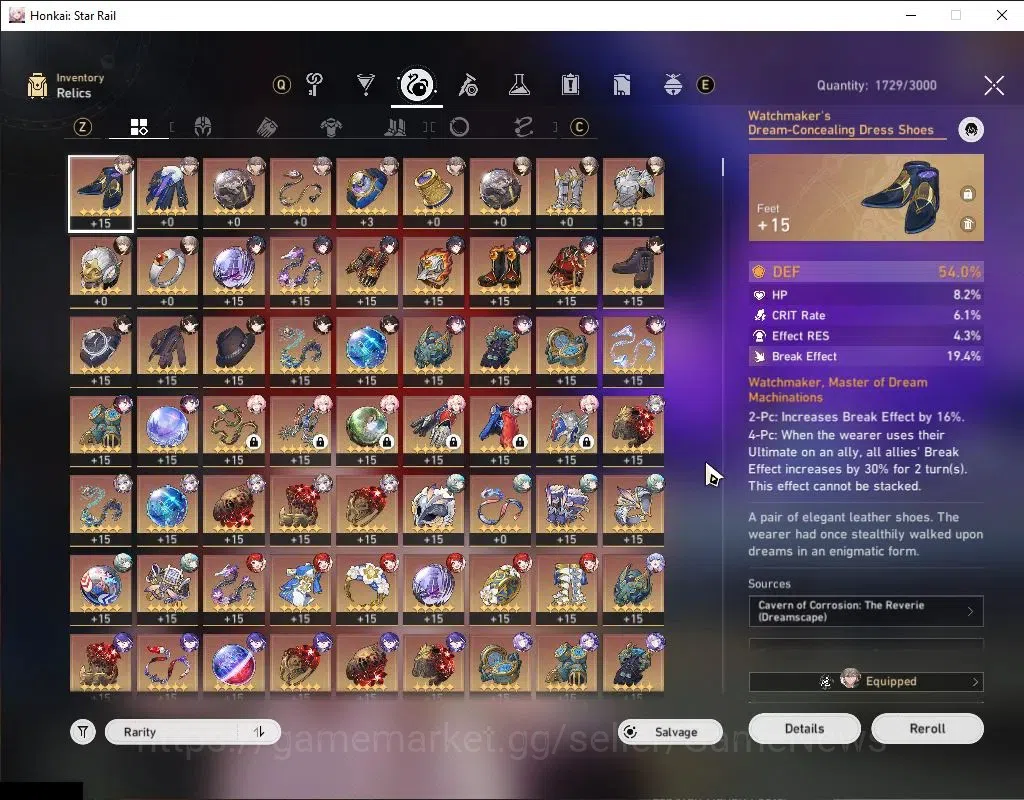 Honkai Star Rail Accounts Others Asia|TL 70|Triple DoT|18 9
