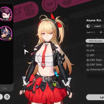 Neverness to Everness Accounts Global SEA|Fresh Starter|HL 7|1 Limited Akane Rin+Outfits|Tomato Duo Glider Skin|2 SSR