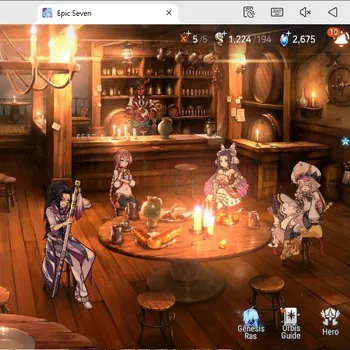 Epic Seven Accounts Starter Global Unverif |Starter|3 ML (Lisette,F Cecilia,SP Politis)|PoH+Bless ON|SS 2K|Stigma 9K|Log
