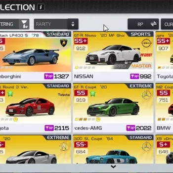Racing Master Accounts SEA|Lvl 21|1 PL Car + Collab MF Ghost (Countach LP400 S)|SR Supra MF Ghost,GT-R Nismo MF Ghost|369k