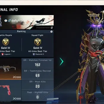 Blood Strike Accounts Collab Skin ASIA | 1 Eternal Striker: ZERO-Odashadow|1 EVA Collab Gun: MCX|5 Ultra Gun|6 Ultra