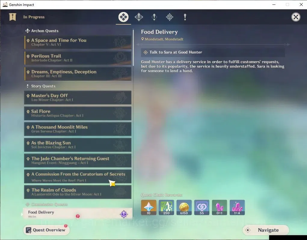 Genshin Impact Accounts Asia |AR 55|4 Limited+1(*5Wep)|Furina,Neuvilette,X image 11