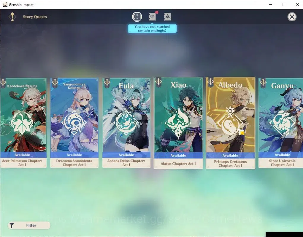 Genshin Impact Accounts Asia |AR 55|4 Limited+1(*5Wep)|Furina,Neuvilette,X image 13