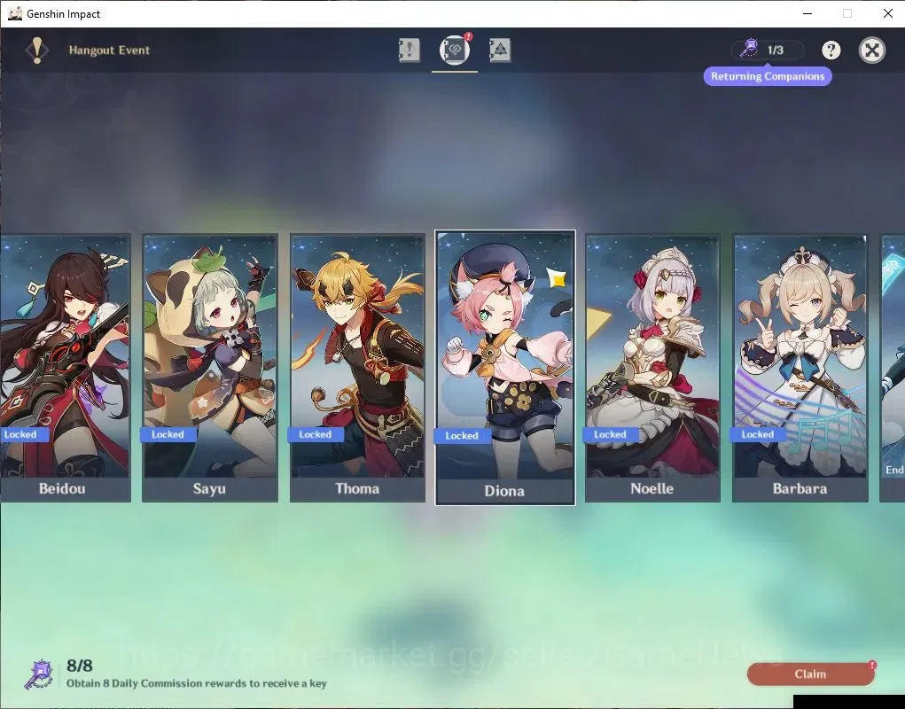 Genshin Impact Accounts Asia |AR 55|4 Limited+1(*5Wep)|Furina,Neuvilette,X image 15