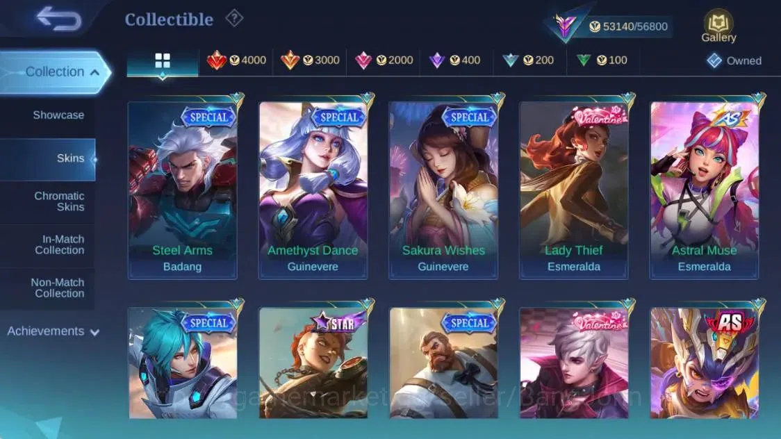 Mobile Legends: Bang Bang Accounts Global|Hero 112|Skin 193|Renowned|Granger Prime|KO image 17