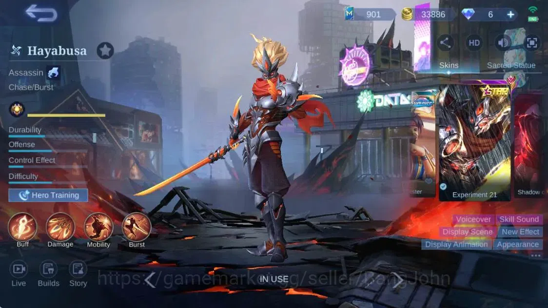 Mobile Legends: Bang Bang Accounts Global|Hero 112|Skin 193|Renowned|Granger Prime|KO image 9