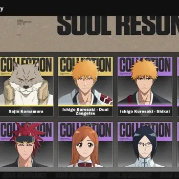 BLEACH: Soul Resonance Accounts Nuverse SEA|Lvl 22|3 SSR| ( Ichigo Dual Zangetsu, Kaname Tosen )+Sign Stamp, Saijin Komamura
