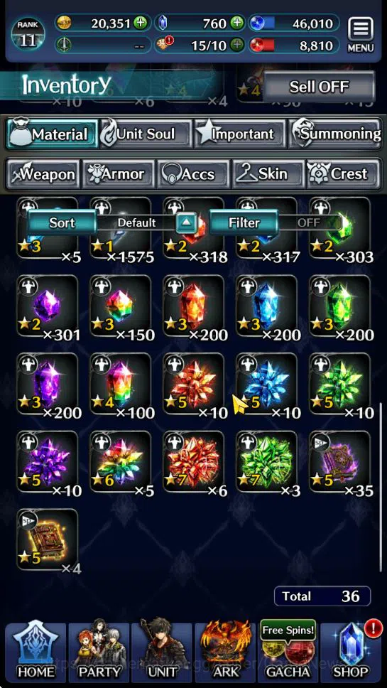 Last Cloudia Accounts GLOBAL | Rank 11 | Collab DMC (Vergil) TopTierUnit image 7