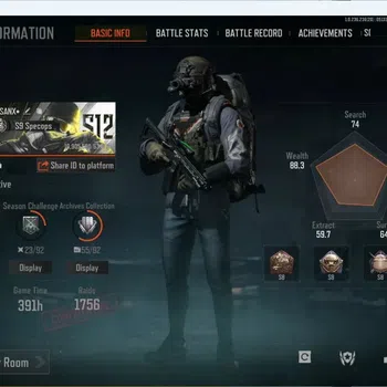 Arena Breakout High Value MOBILE Lvl30|SV 25,7M|CV 15,2M|MORE SKIN FRUIT AR5 image 1